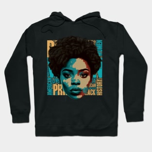 Black Women Power, African American Brown Girl Hoodie